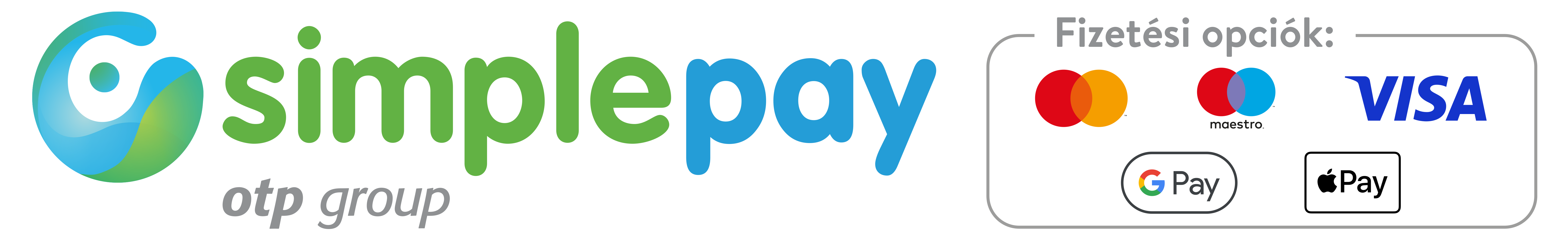 SimplePay bankkártya logók